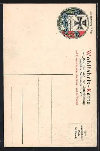 AK Generaloberst v. Heeringen mit Orden