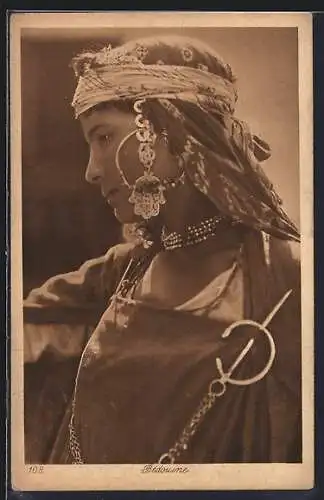 AK Bedouine, arabische Volkstypen
