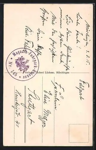 AK Mörchingen, von Granaten zerstörte Kirche Liedersingen