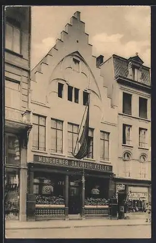 AK Antwerpen, Gasthaus Münchener Salvator Keller