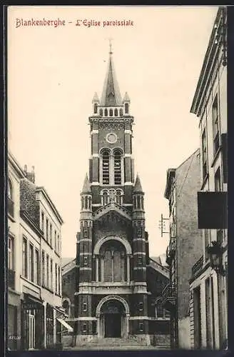 AK Blankenberghe, l`eglise paroissiale