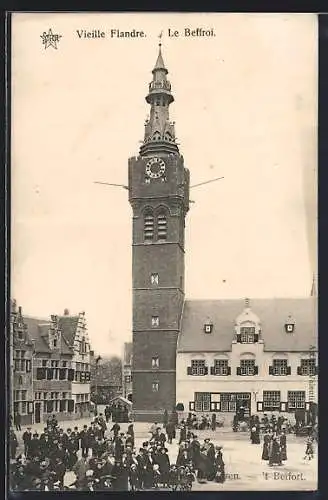 AK Gand, Exposition Universelle 1913, Le Beffroi