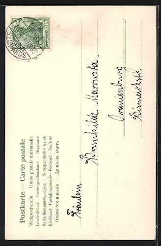 AK Nachtwächter ruft in den Strassen das neue Jahr aus, Trommler