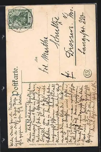 AK Kind in spreewälder Tracht