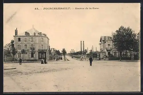 AK Fourchambault, Avenue de la Gare