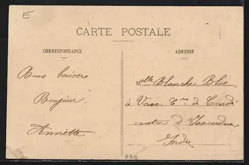 AK Fourchambault, La Source des Saffrettes, vue de l`entrée principale