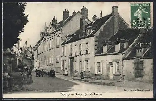 AK Donzy, Rue du Jeu de Paume