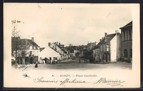 AK Donzy, Place Gambetta