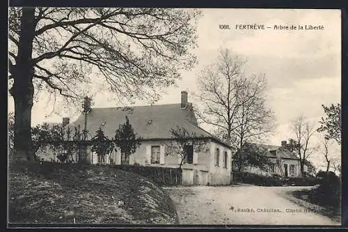 AK Fertrève, Arbre de la Liberté et maisons environnantes