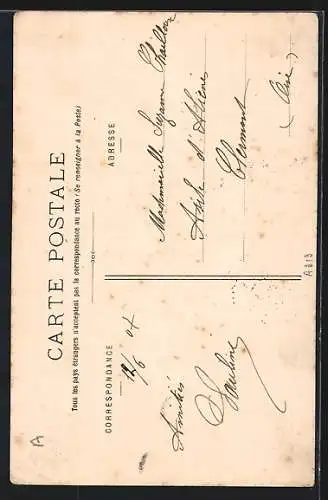 AK Cosne, Rue St-Agnan avec vue sur l`église et les bâtiments historiques