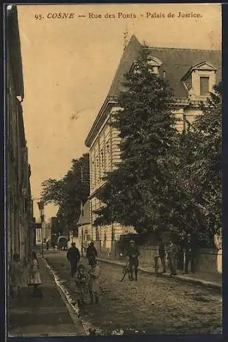 AK Cosne, Rue des Ponts et Palais de Justice