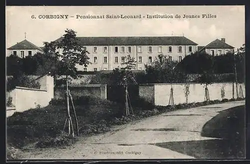 AK Corbigny, Pensionnat Saint-Léonard, Institution de Jeunes Filles