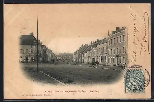 AK Corbigny, Le Quartier St-Jean