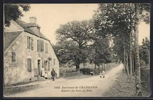 AK Châtillon, Entrée du bois de Defy