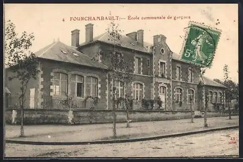 AK Fourchambault, École communale de garcons