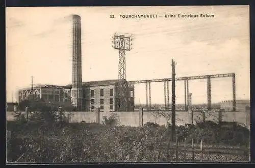 AK Fourchambault, Usine Electrique Edison