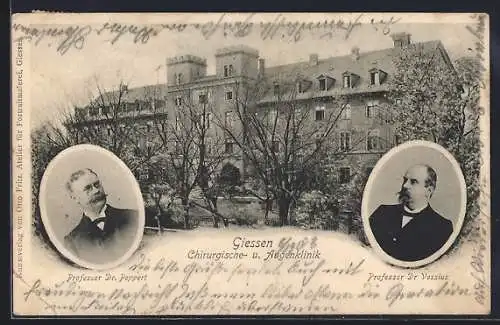 AK Giessen, Chirurgische- & Augenklinik, Prof. Dr. Vossius, Prof. Dr. Poppert