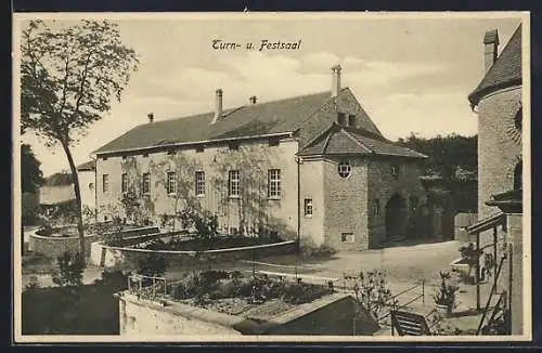 AK St. Ludwig am Main, Benedictiner Missions Seminar, Blick auf Turn- und Festsaal