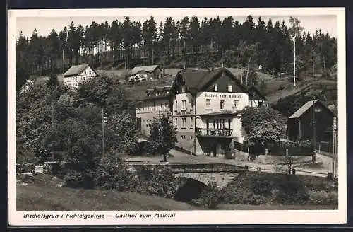 AK Bischofsgrün, Gasthof zum Maintal