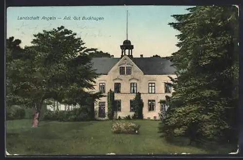 AK Buckhagen /Angeln, Adl. Gut Buckhagen