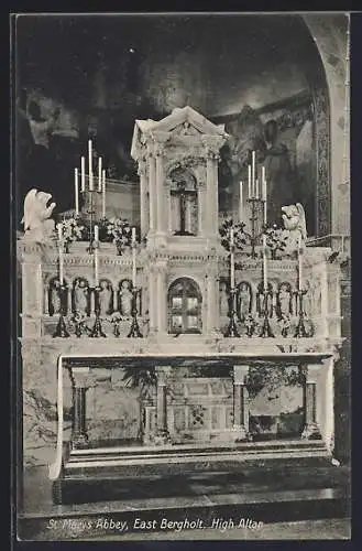 AK East Bergholt, St. Mary`s Abbey, High Altar