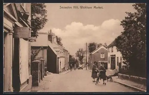 AK Wickham Market, Snowden Hill with Shops