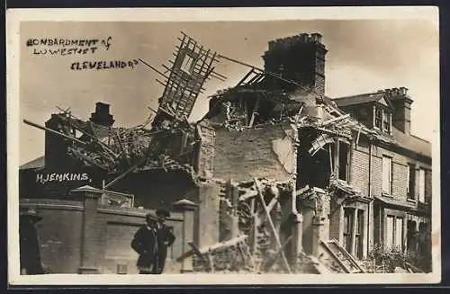 AK Lowestoft, Cleveland Rd. after Bombardment