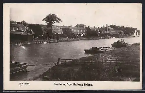 AK Reedham, View from Railway Bridge