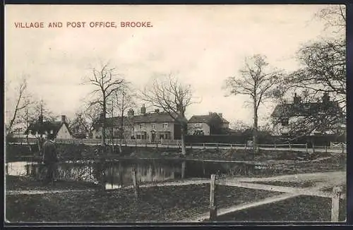 AK Brooke, Village and Post Office