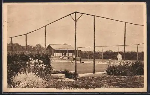 AK Caister, Tennis Courts & Pavilion