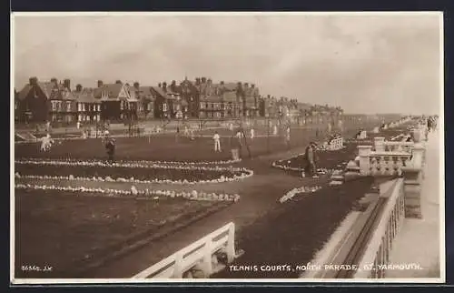 AK Gt. Yarmouth, Tennis Courts, North Parade