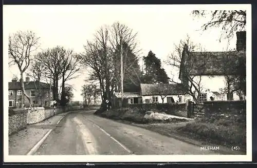 AK Mileham, Strassenpartie im Ort