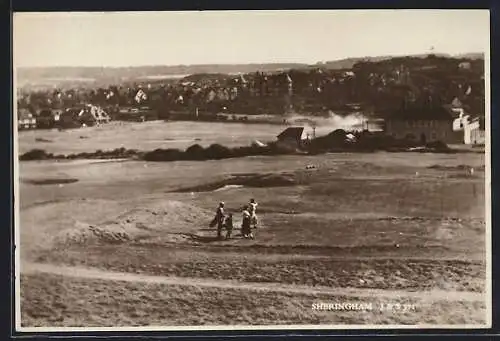AK Sheringham, View of the Fields