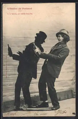 AK L`Ombre du Pochard, optische Täuschung