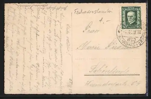 AK Dittersbach /Böhm. Schweiz, Erholungsheim der B. K. V. A. Rumburg