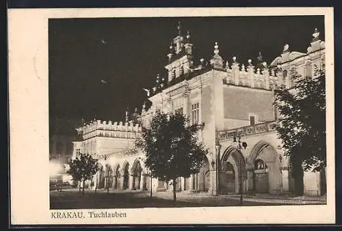 AK Krakau-Krakow, Tuchlauben