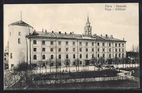 AK Riga, Partie am Schloss