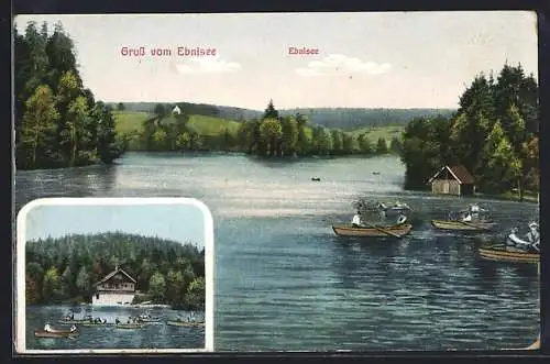 AK Ebnisee, Ruderboote und Gasthaus