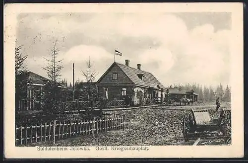 AK Jelowka, am Soldatenheim