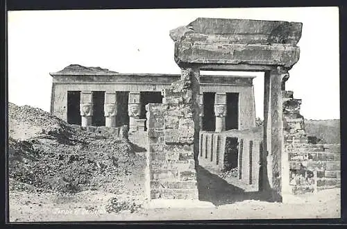 AK Denderah, The Temple