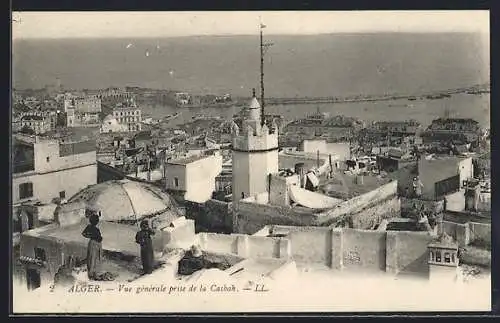 AK Alger, Vue générale prise de la Casbah