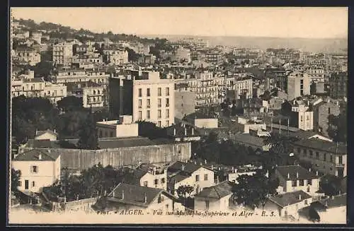 AK Alger, Vue sur Mustapha-Supérieur et Alger