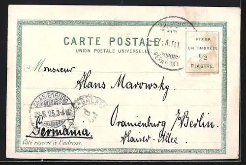 AK Constantinople, Le Pont de Galata