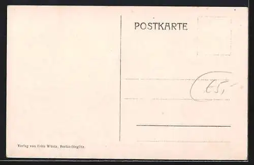 AK Riga, Ortspartie mit Museum