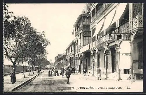 AK Port-Said, Francois-Joseph Quay