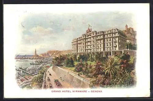 AK Genova, Partie am Grand Hotel Miramare