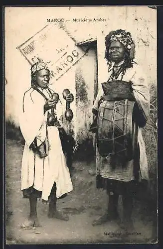 AK Musiciens Arabes, arabischer Trommler