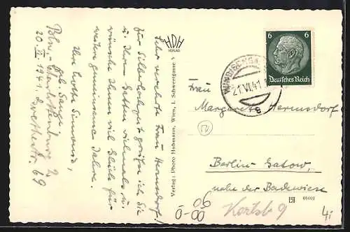 AK Windischgarsten /O.D., Ortsansicht mit grossem und kleinem Pyhrgas