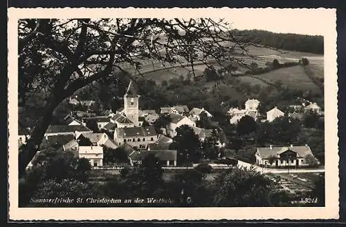 AK St. Christophen a. d. Westbahn, Panorama