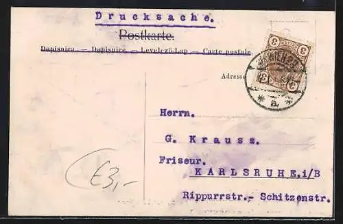 AK Wien, Maximilianplatz mit Votivkirche, Strassenbahn